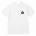 Men’s White IC XC NI KA T-Shirt with Byzantine Christogram - Medium