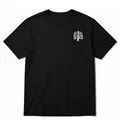 Men’s Black IC XC NI KA T-Shirt with Byzantine Christogram