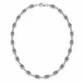 Sterling Silver 925 Cross Necklace – 70 cm