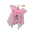 Pink Amulet IC XC NIKA with Pearls and Safety Pin