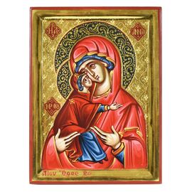 Αγιορείτικη Αγιογραφία Παναγία Γλυκοφιλούσα
