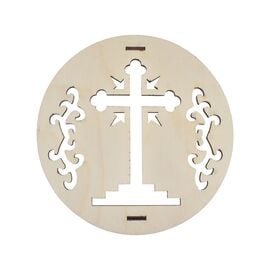Seal for Koliva with Cross from Mount Athos - 17cm