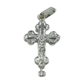 925 Sterling Silver Opening Cross Locket with The Crucified