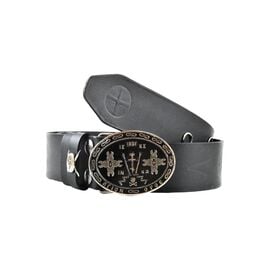 Leather Belt with Cross from Mount Athos