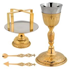 Monastic Bronze Set Chalice