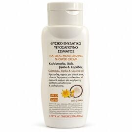 Natural Moisturizing Shower Cream with Calendula Jojoba and Coconut Oil from Gregorios Palamas Monastery 200 ml