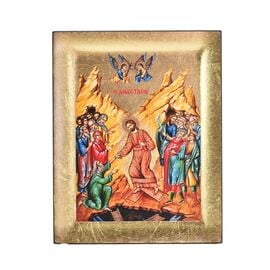 The Resurrection Serigraph on Wood