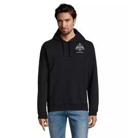 Μαύρο Ανδρικό Hoodie Mount Athos Δικέφαλος Αετός – Small