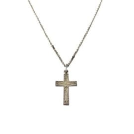Small Silver Neck Cross | Mount Athos