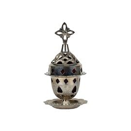 Νικελωμένο Σκαλιστό Καντήλι