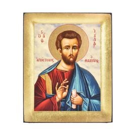 Saint Ioudas Thaddeos the Apostle Serigraph on Wood