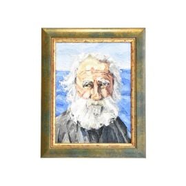 Painting "Monk at Mount Athos"
