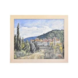 Painting "Esfigmenou Monastery at Mount Athos"