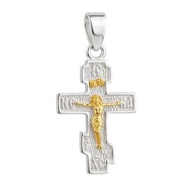 925 Sterling Silver Orthodox Crucifix Pendant