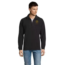 Unisex Fleece Μπλούζα με Κέντημα IC XC NIKA – Mount Athos - Small