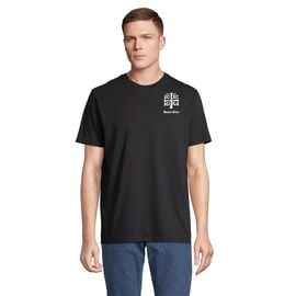 Unisex Organic Blach T-shirt – IC XC NIKA - Large