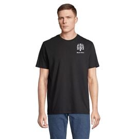 Unisex Οργανικό Μαύρο T-shirt – IC XC NIKA - Small