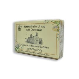 Handmade Olive Oil Soap with Olive Leaves - Monastery of St. John the Baptist