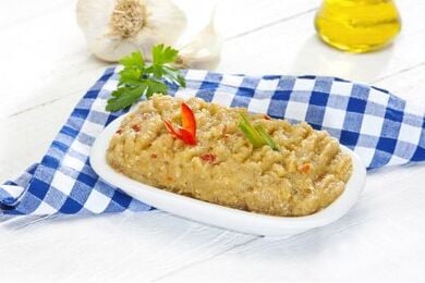 Αγιορείτικη μελιτζανοσαλάτα