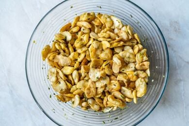 Αποξηραμένα κουκιά με ρίγανη