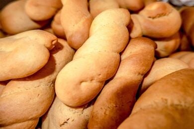 Cookies with Chios mastic and tahini