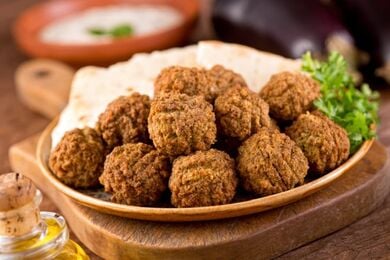 Croquettes with eggplant