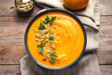 Fasting pumpkin soup