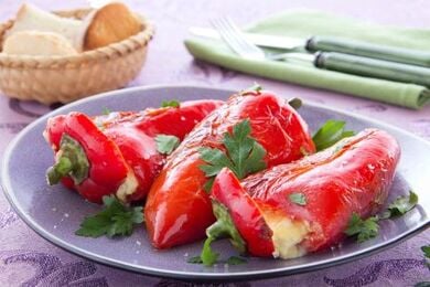Γεμιστές πιπεριές Φλωρίνης