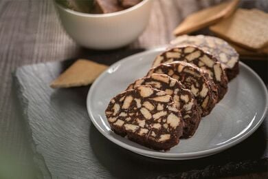 Greek chocolate salami - Kormos