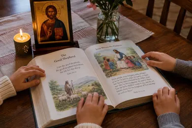 How to speak to children about the Holy Bible and the faith