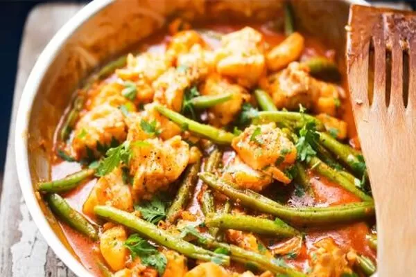 Image Grouper with green beans from Mount Athos