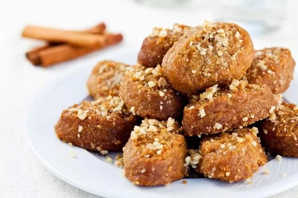 Image Melomakarona – Greek Christmas honey cookies