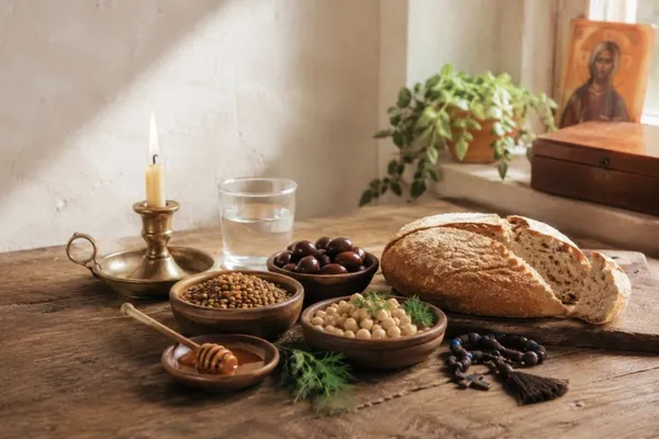 Image The Fast of the Holy Apostles: a simple table, a clean heart