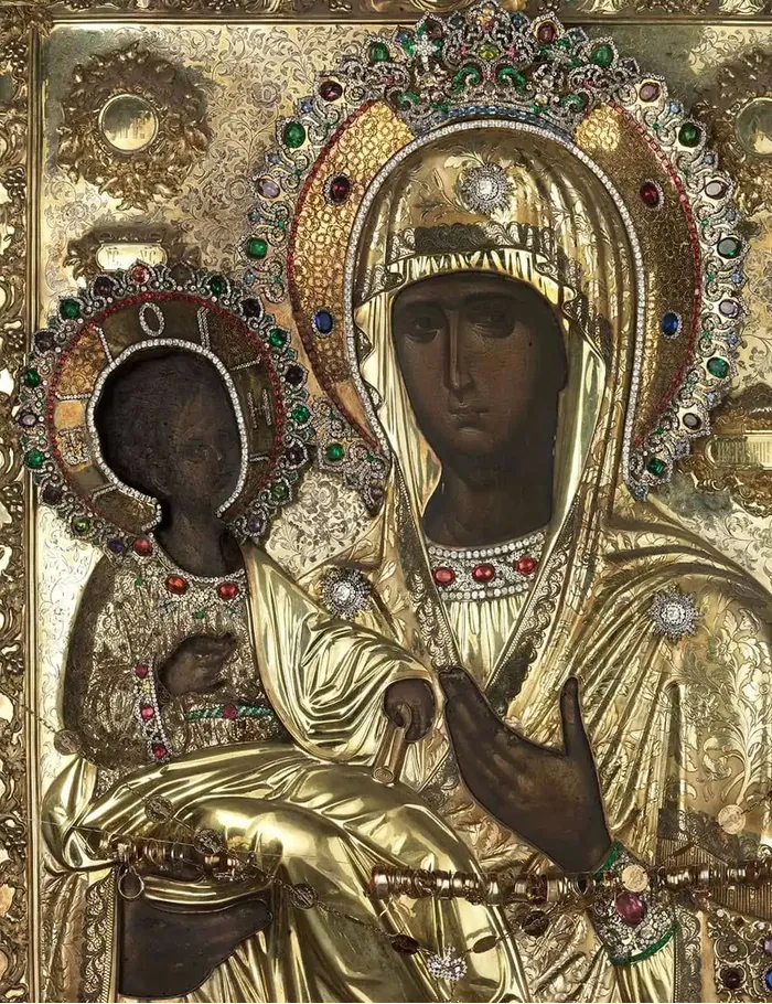 Image Theotokos Tricherousa