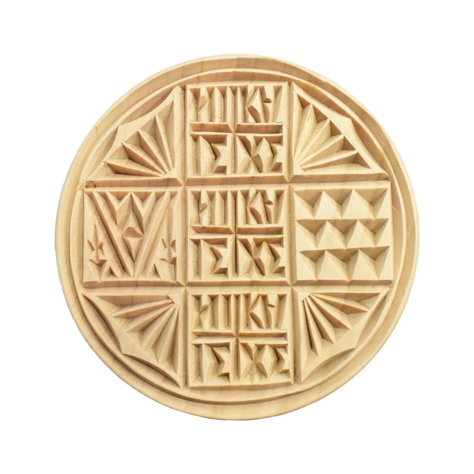 Holy Bread Seal Prosphora IC XC NIKA from Mount Athos - 14 cm