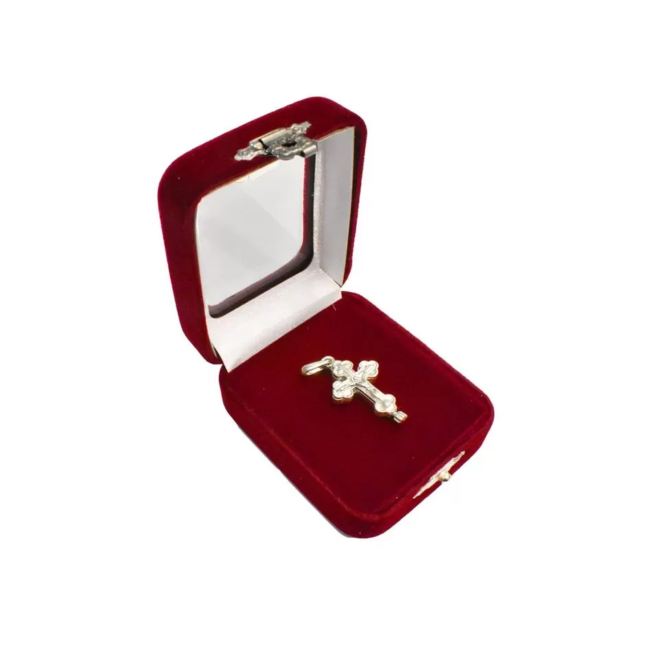 925 Sterling Silver Opening Cross Locket with The Crucified