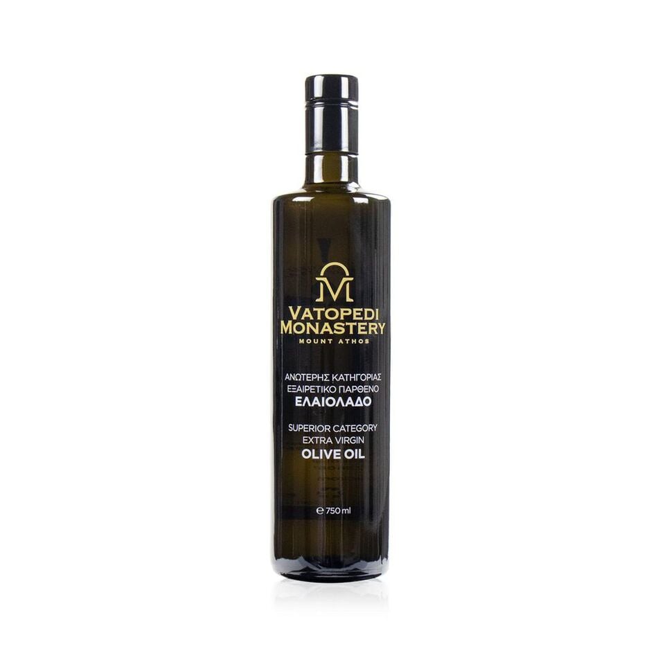 Extra Virgin Olive Oil of Superior Category - Holy Great Monastery of Vatopedi 750ml