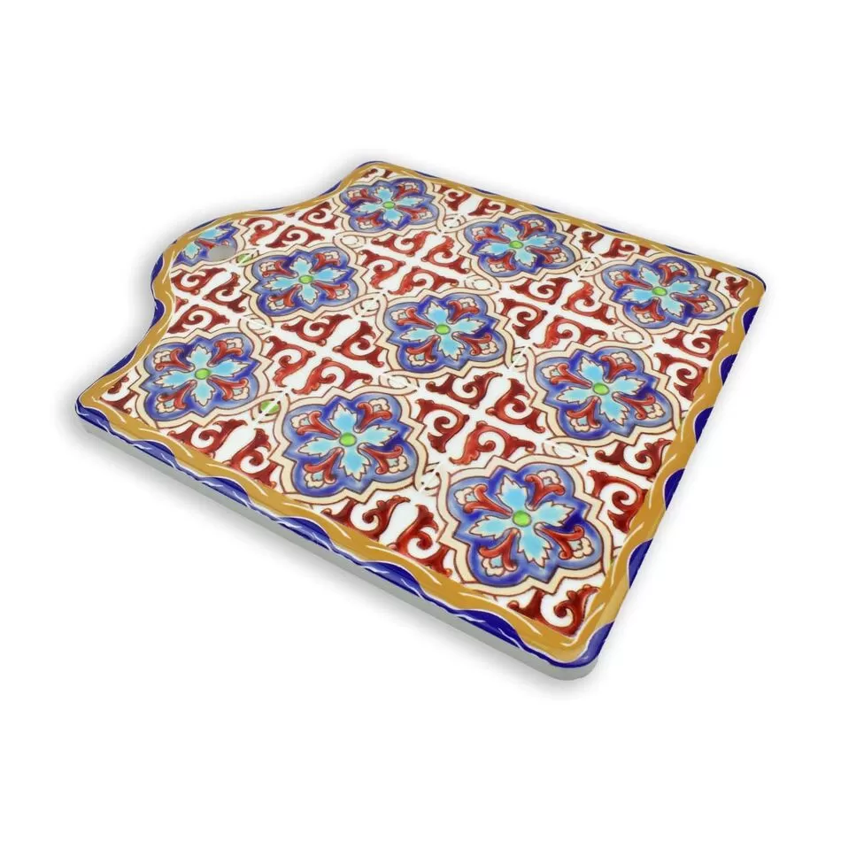 Ceramic Placemat - Byzantine Relief Pattern