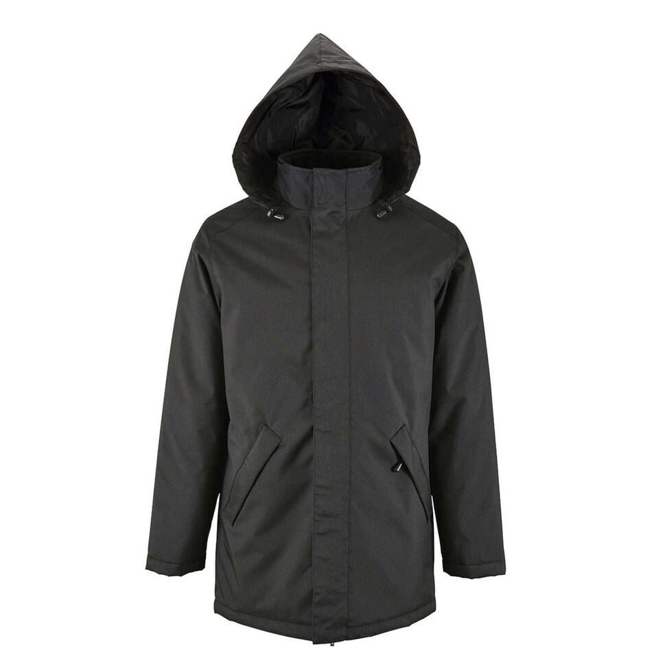 Black Unisex Parka - Medium