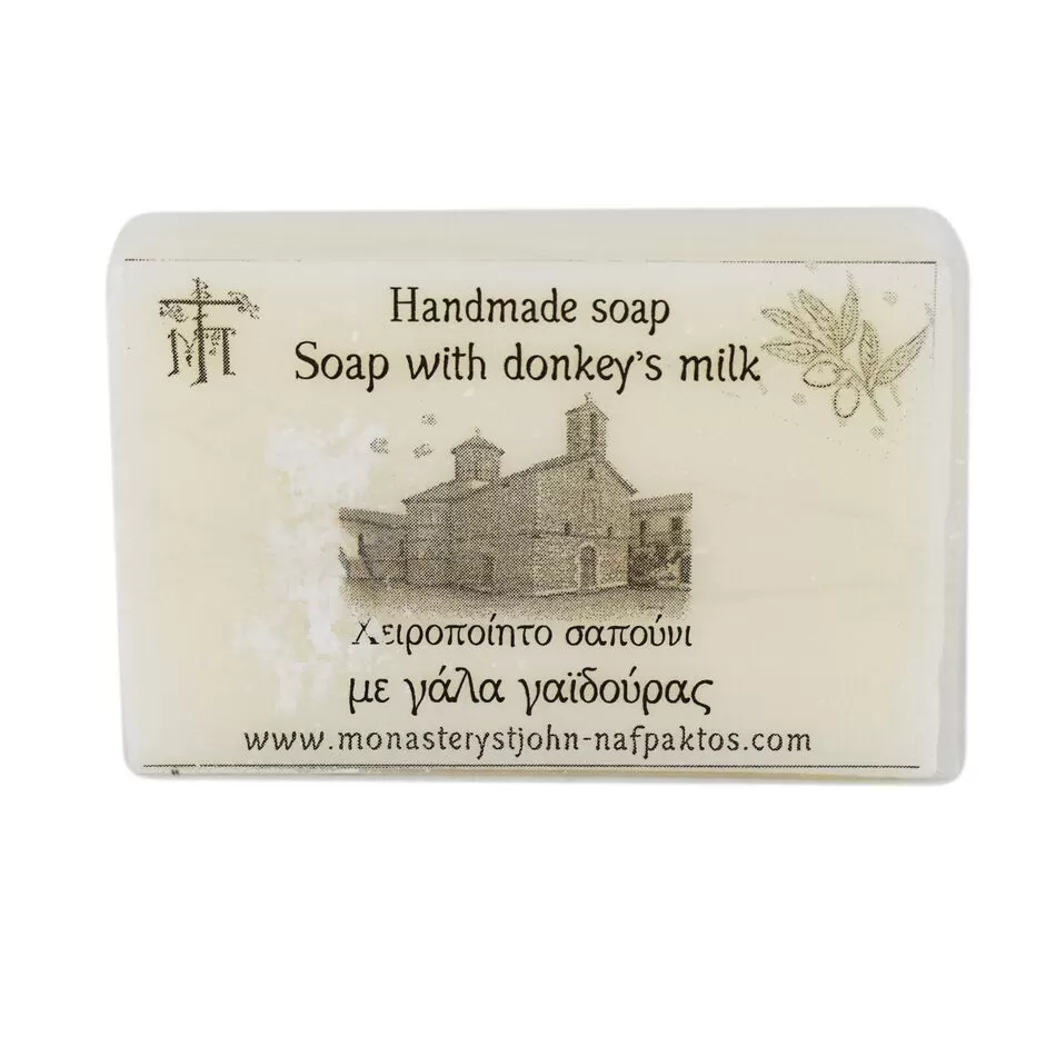Donkey Milk Soap from the Holy Monastery of Saint John the Baptist Vomvokous