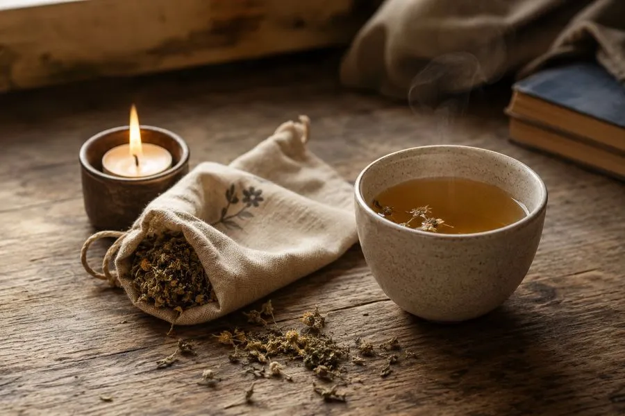 Herbs and infusions from monastic tradition: a quiet habit of care